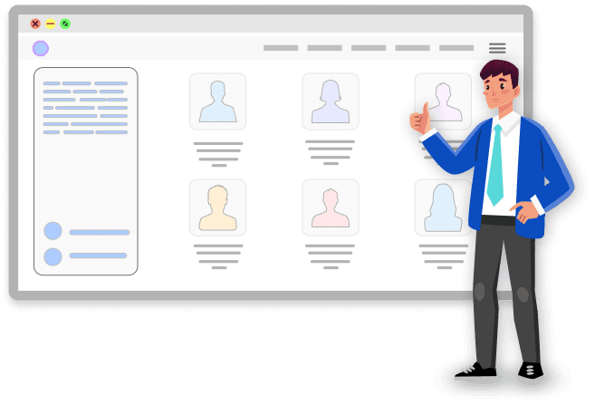 WordPress team manager Grid layout