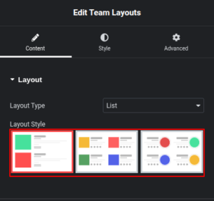 List Layout - WordPress Team Manager – Showcase Team Members