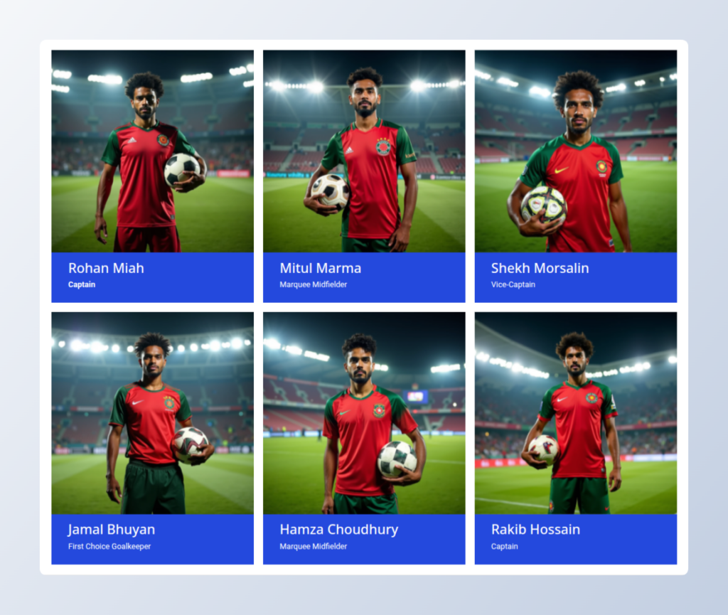 Sports Team Showcase